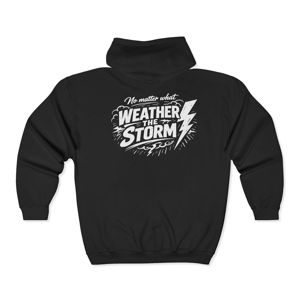 Spiritual Outlaw We Weather The Storm Full-Zip Hooded Sweatshirt