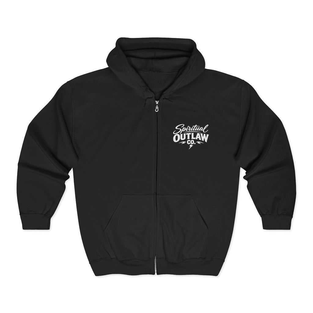 Spiritual Outlaw We Weather The Storm Full-Zip Hooded Sweatshirt