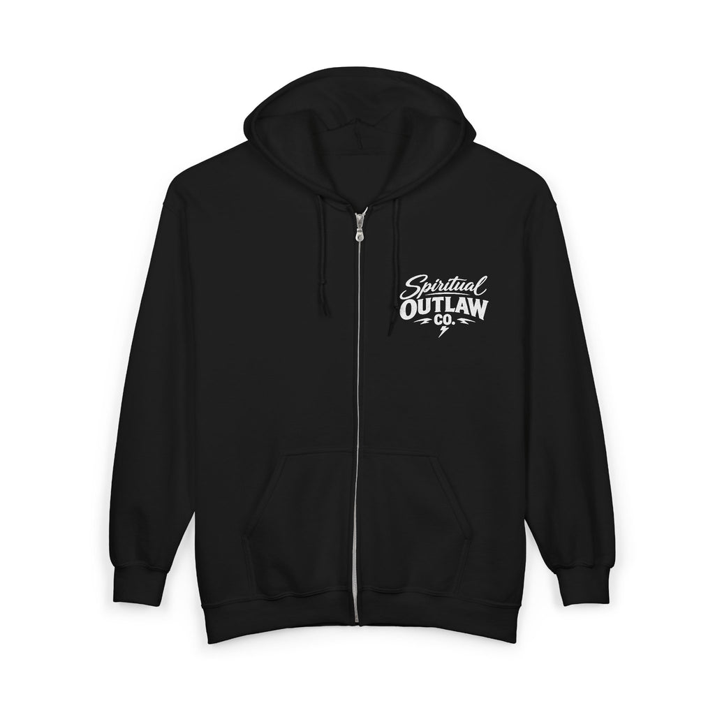 Spiritual Outlaw We Weather The Storm Full-Zip Hooded Sweatshirt